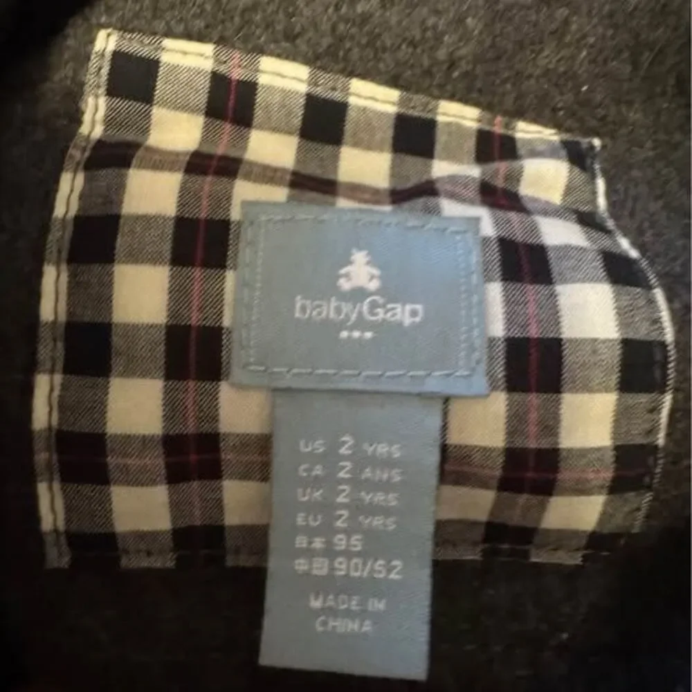 babyGap Gray Pea Coat Size 2T [Clothing 537]